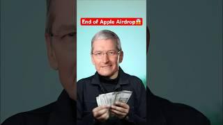 End of Apple Airdrop Aapu vacha EU Wait for End
