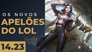 3 MELHORES CAMPEÕES PARA CADA POSIÇÃO DO LOL! SÓ CAMPEÃO TIER S+, PATCH 14.23