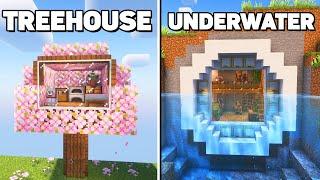 Minecraft: 3 EASY Starter Houses!