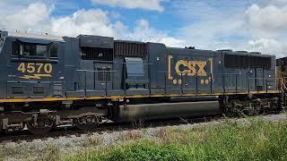 VOLUME UP! Notch 8 In A SD70MAC At Taft! 9/17/22