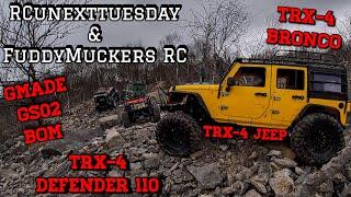 RC ROCK CRAWL ADVENTURES || RCunexttuesday & FuddyMuckersRC