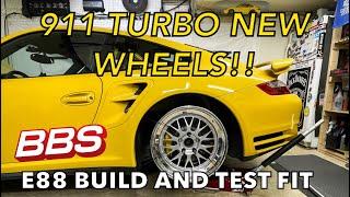 PORSCHE 911 TURBO GETS BBS E88 WHEELS