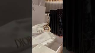 Unboxing of Lady Dior 5 Gusset Card Holder #dior #luxury #unboxing #ladydior #cardholder