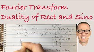 Fourier Transform Duality Rect and Sinc Functions