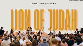 LION OF JUDAH | Spontaneous Worship | The Core group #worship  #elevationworship #lion