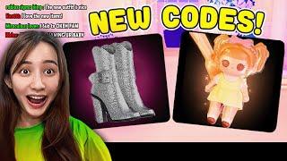 NEW CODE ITEMS in DRESS TO IMPRESS!