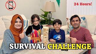 LIVING WITHOUT DEVICES FOR 24 HOURS | SEHRISH & LUQMAN FAMILY !