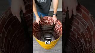 He Created a Tunnel That Looks Endless!#InfinityIllusion #CreativeArt #mindblowingart #YouTubeShorts