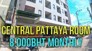 EXCELLENT LOCATION CENTRAL PATTAYA ROAD ROOM REVIEW - TDR Klang 8,000BHT MONTHLY