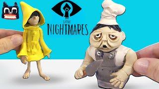 Повар и Шестая из игры Маленькие Кошмары (Little Nightmares) Лепка Персонажей