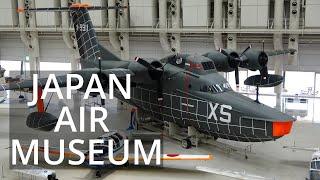 The history of aviation you can see.air museum in Japan