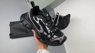 BALENCIAGA 3XL Sneakers 3+ series low-top retro daddy style trendy all-match casual jogging shoes