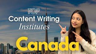 Top 3 Best Content Writing Courses Institutes In Canada With 100% Jobs #contentwritingcourse