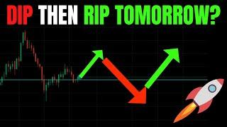  DIP THEN PUMP TOMORROW? TSLA, SPY, NVDA, QQQ, ES, NQ, BTC, META, AMZN, MSFT & GOOG PREDICTIONS!  