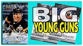 Macklin Celebrini + CLEAR CUT YOUNG GUNS! 2024-25 Upper Deck Series 2 Hockey Hobby Box Break!