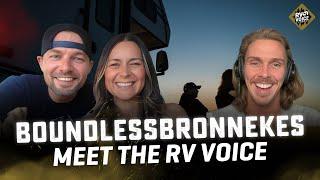 Full-Time RV Life: Tips, Struggles, and Successes with Boundless Bronnekes | The RV Voice Podcast
