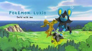 Build a Luxio Pokémon mega construx kit with me!