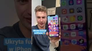 Ukryta funkcja w iPhone