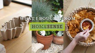 What I Bought From Homesense & TK Maxx | Home Haul