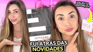 COMPRINHAS NA SEPHORA DO BRASIL  TESTEI TUDO!