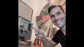 ROEST Professional Sample Coffee Roaster - First Look Unboxing - Specialty Coffee Roaster Demo