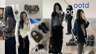 ootd vlog 늦가을 데일리룩 | 새로 산 신발과 가방, 친구들이랑 쇼핑하고 테라스 바, 가을의 마지막 서울숲 등 매우 일상적인 브이로그,, .𖥔 ݁ ˖ִ ࣪₊ ⊹˚