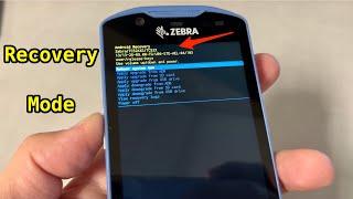 Zebra TC52 TC72 Android Recovery Mode