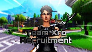 Fortnite Clan Recruitment (TeamXro)