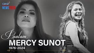 Aegis vocalist Mercy Sunot, pumanaw na | GMA Integrated Newsfeed