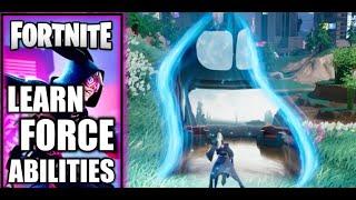 Fortnite Lightsaber and Force Abilities