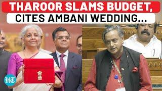 Shashi Tharoor’s Stinging Criticism Of Sitharaman’s Budget 2024; ‘Modi Govt Has Run Out Of Ideas…’