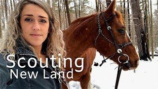 Horseback Ride to Scout Out a New Bushcraft Spot