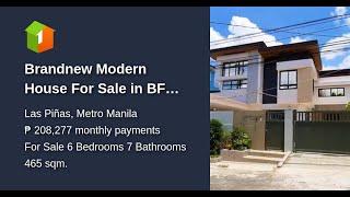 Brandnew Modern House For Sale in BF Resort Las Pinas