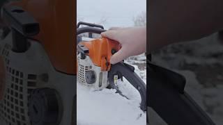 STIHL MS180 запуск на холодную️