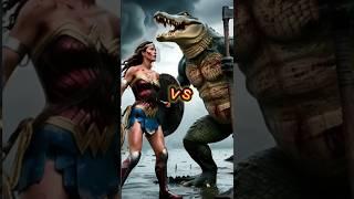 Wonder Woman VS Animals Duel..!! Who will win??