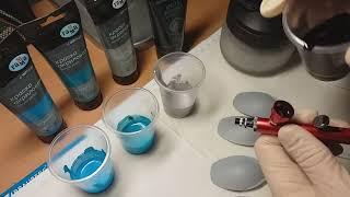 Художественные акриловые краски в моделизме. Часть 1. Acrylic art paints in modelling. Part 1