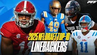 Top-10 Linebackers in the 2025 NFL Draft: Jihaad Campbell, Carson Schwesinger & more!
