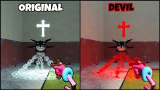 New DEVIL CRUCIFIX vs All DOORS Entities in Garry’s Mod