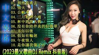 最好的音樂Chinese DJ【拥抱你离去  情火  公蝦米  三月裡的小雨  杯中酒情人舊...】DJ REMIX 舞曲 | 年最劲爆的DJ歌曲 | 2023最火歌曲DJ Remix 抖音版