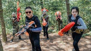 LTT Nerf Mod : Unlock the Power S.W.A.T Warriors W Nerf Mod Guns Attack Masked Criminals Dangerous