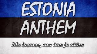 Estonia National ANTHEM | "Mu isamaa, mu õnn ja rõõm"