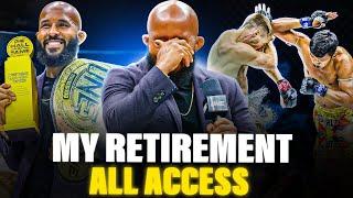 "This Is SO Hard!" Demetrious Johnson's EMOTIONAL Retirement From MMA! | ALL ACCESS!