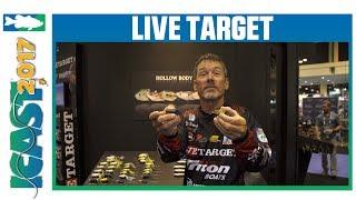 New LIVETARGET Sunfish, Hollow Body Frog Sizes & Colors with Stephen Browning | ICAST 2017