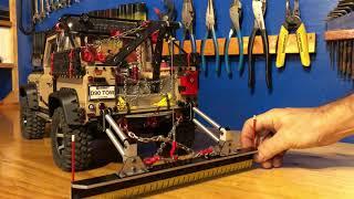 1/10, RC, Crawler, snow ripper, scales accessories, D90 towing truck,