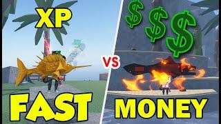 **NEW WAY** TO GET XP AND MONEY FAST in FISCH