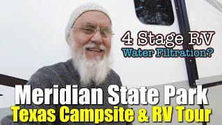 Meridian, TX - MERIDIAN STATE PARK Campsite & RV Tour