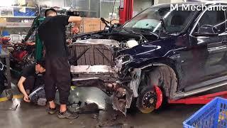 Restoring BMW X3 After An Accident.