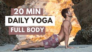 20 Min Daily Yoga Flow | Every Day Full Body Yoga For All Levels