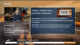 Traffic update | 27 September 2024