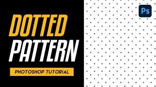 How to Create Dotted Patterns in Photoshop